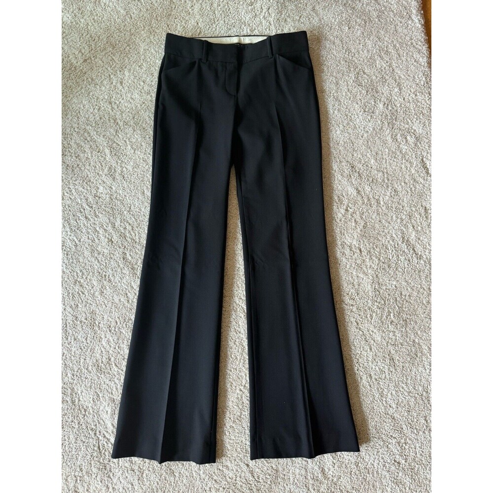 Theory Women’s Black Flared Suit Pants Size 0